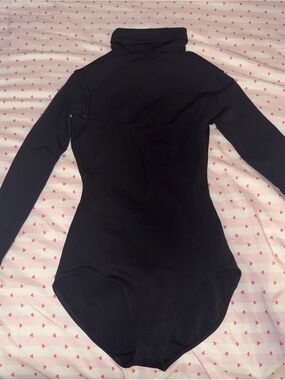 Black Capezio Turtleneck Leotard